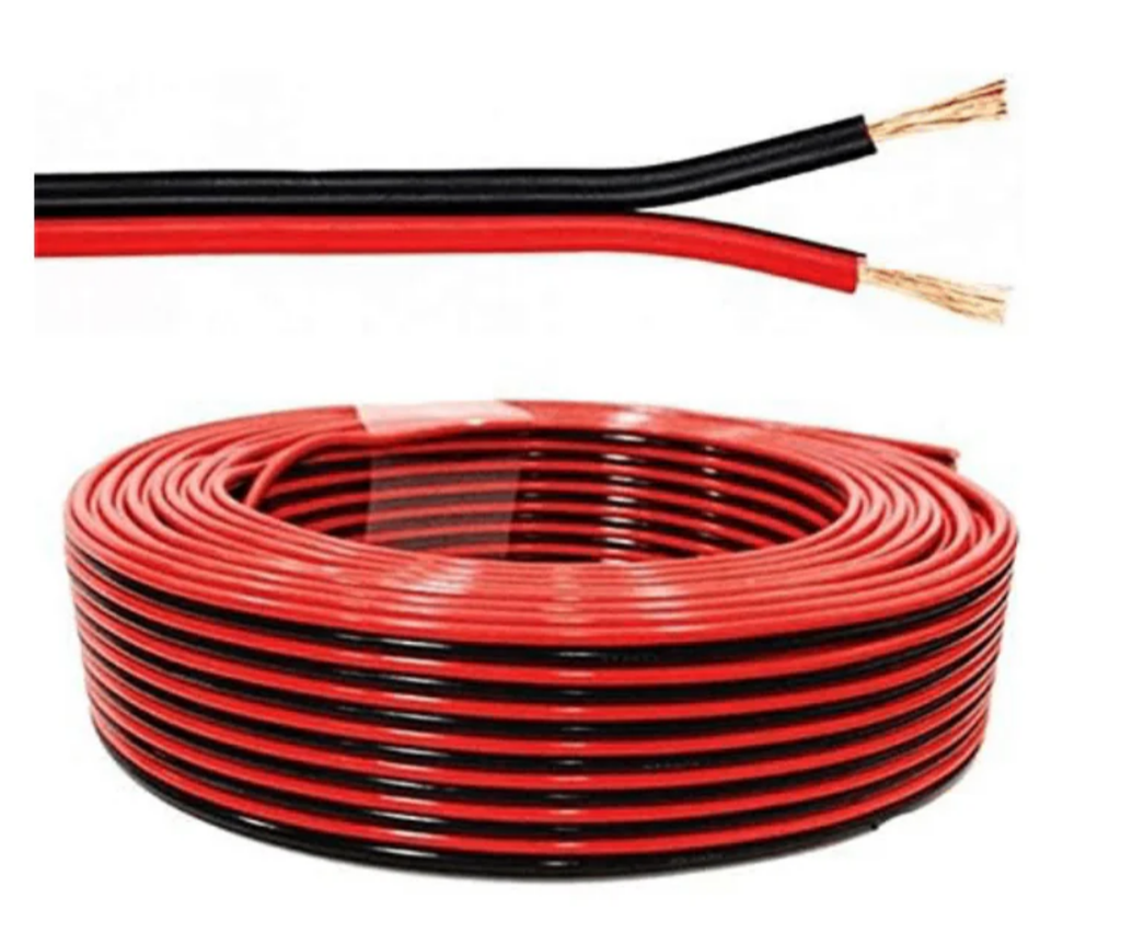 Loudspeaker Wire 2*0.75mm Red El Sewedy Electric
