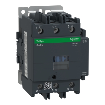 LC1D95F7 | TeSys D contactor - 3P(3 NO) - AC-3 - <= 440 V 95 A - 110 V AC 50/60 Hz coil