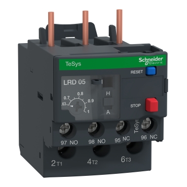 LRD05 - TeSys LRD thermal overload relays - 0.63...1 A - class 10A