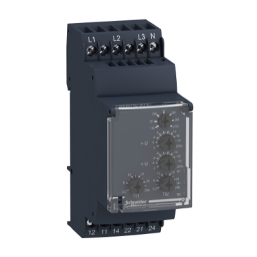 RM35UB3N30 - voltage control relay RM35-U - range 114..329 V AC