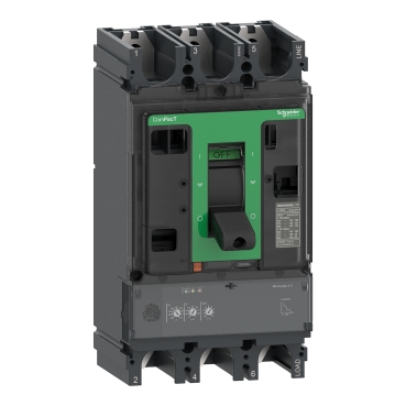 C40F32D400 | Circuit breaker ComPacT NSX400F, 36kA at 415VAC, MicroLogic 2.3 trip unit 400A, 3 poles 3d