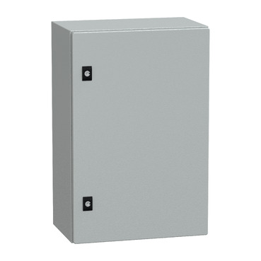 NSYCRN64250 | PanelSeT CRN plain door w/o mount.plate. H600xW400xD250 IP66 IK10 RAL7035. Schneider Electric
