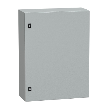 NSYCRN86250 | Schneider Electric Spacial CRN plain door w/o mount.plate. H800xW600xD250 IP66 IK10 RAL7035.