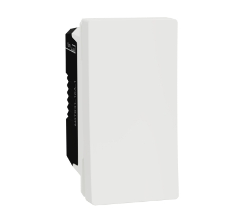 M3TB31_16A_1 | Switch, Miluz E, 1 Way, 16AX, 250V, 1 Module, White