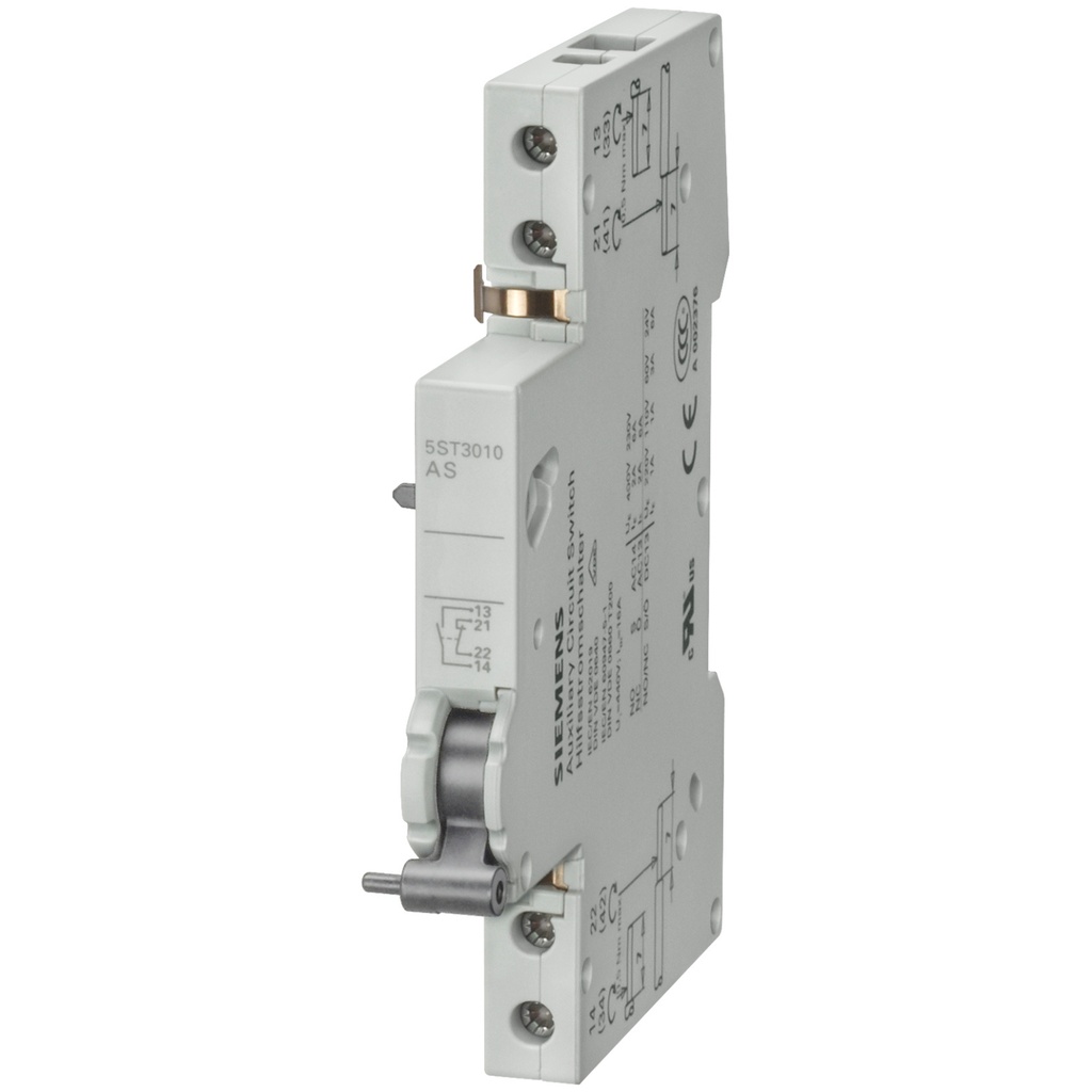 Siemens 5ST3 Auxiliary current switches for MCB (1NO + 1NC)