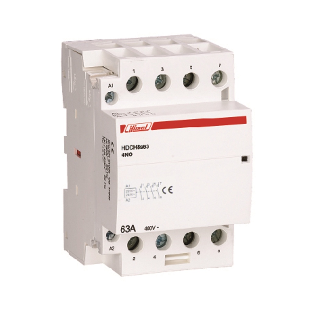 HDCH8S20220 | Himel Modular (Silent) contactor, HDCH8s, 20 A, 250/400 V AC, 2P, 2 NO