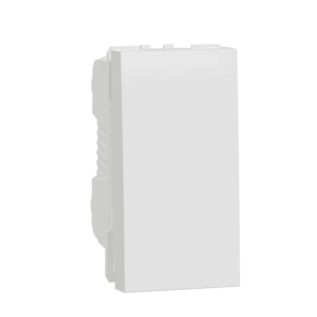 Schneider NU310318SC | Switch, New Unica, 2-way, 10A, 1 module, white