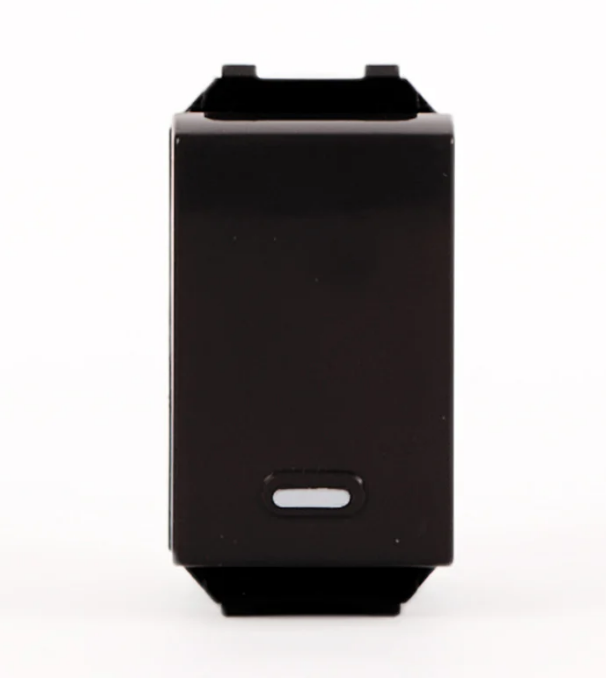 El Sewedy Blue Two way switch 16A Black