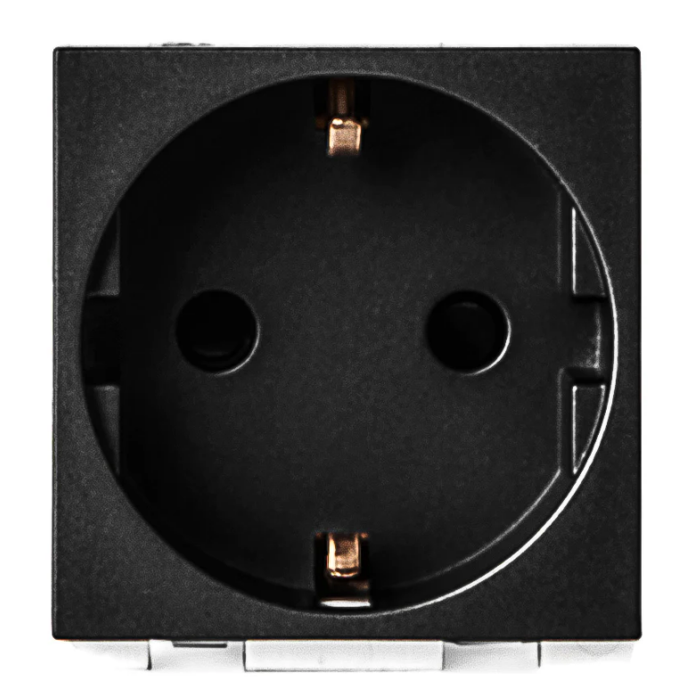 El Sewedy Blue German socket 16A Black