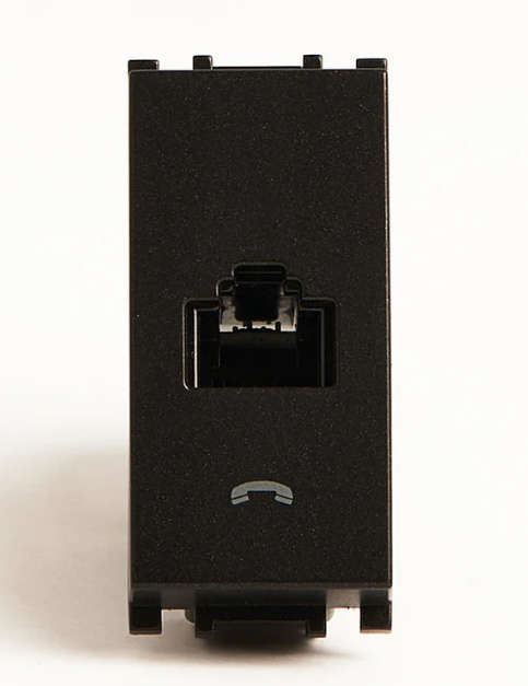 El Sewedy Blue LAN Outlet Black