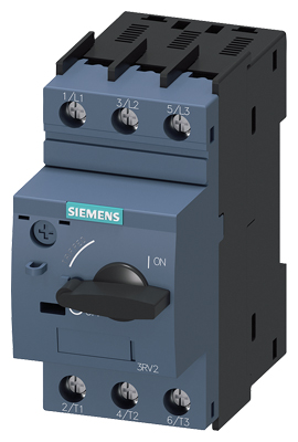3RV2011-0EA10 | Siemens motor circuit breaker, CLASS 10 A-release 0.28 – 0.4A N-release, screw terminal Standard switching capacity