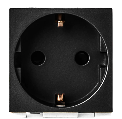 El Sewedy Blue German socket 16A Black