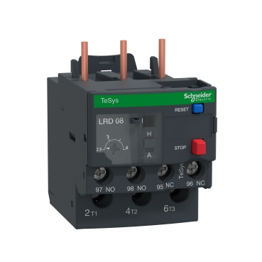 LRD08 - TeSys LRD thermal overload relays - 2.5...4 A - class 10A