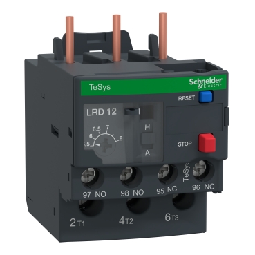 LRD12 - Thermal overload relay, TeSys LRD, 5.5...8 A, class 10A