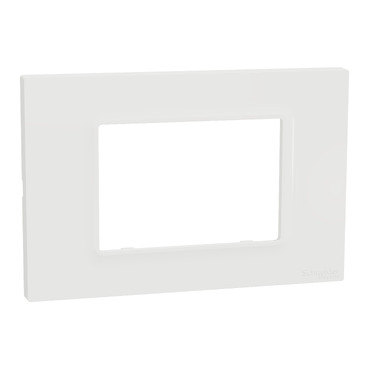 M3TB03_WE | Cover frame, Miluz E, 3 gang, white