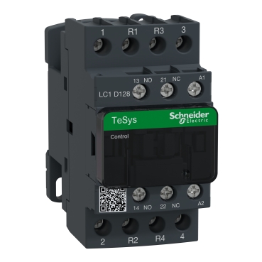 LC1D128*7 | TeSys D contactor - 4P(2 NO + 2 NC) - AC-1 - <= 440 V 25 A